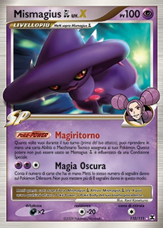 Mismagius GL LIV.X #110 — L'Ascesa dei Rivali