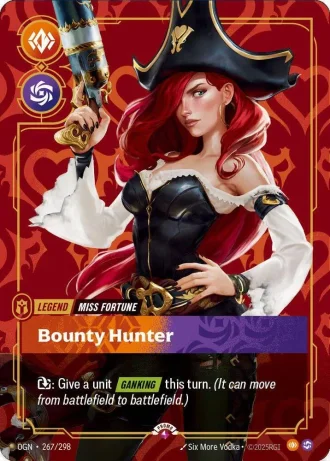 Miss Fortune, Bounty Hunter (Metal) (Best Of) #267/298 — Organized Play Promos