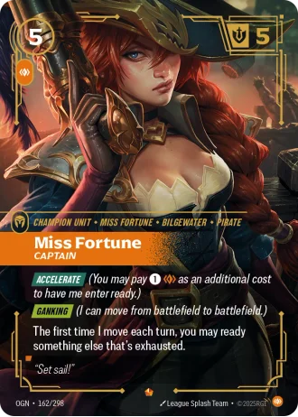 Miss Fortune, Captain #162/298 — Origins