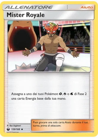 Mister Royale #139/168 — Tempesta Astrale