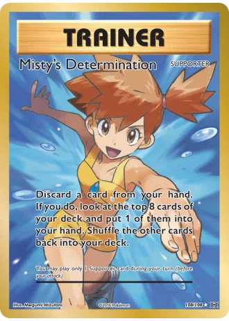 Misty's Determination #108/108 — Evolutions