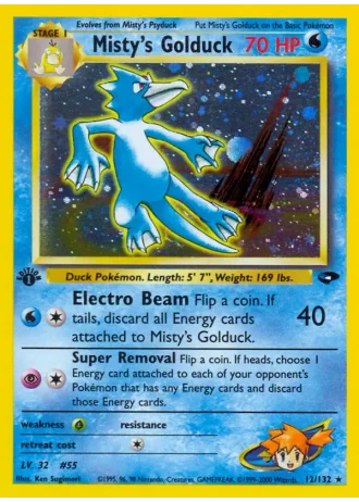 Misty's Golduck #12 — Gym Challenge