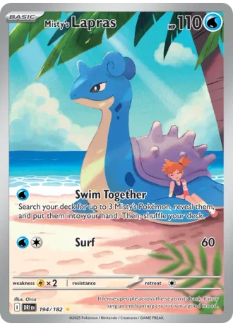 Misty's Lapras #194 — Destined Rivals