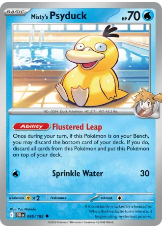 Misty's Psyduck #045 — Destined Rivals
