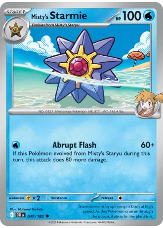 Misty's Starmie #047 — Destined Rivals