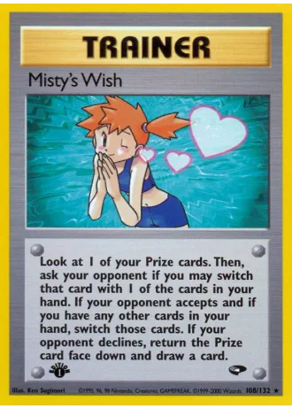 Misty's Wish #108/132 — Gym Challenge