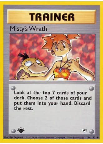 Misty's Wrath #114/132 — Gym Heroes