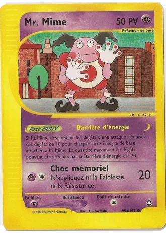 M.Mime #95a/147 — Aquapolis