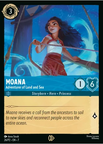 Moana - Adventurer of Land and Sea #26/204 — Archazia's Island