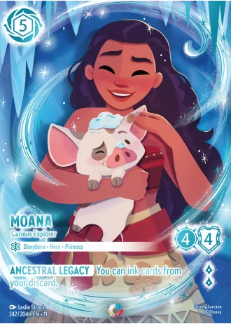 Moana - Curious Explorer #242/204 — Winterspell