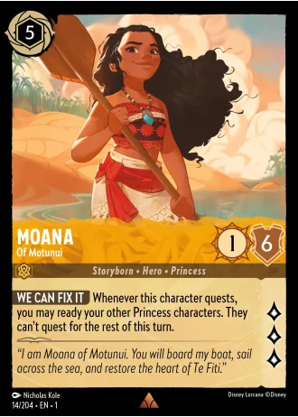 Moana - Of Motunui #14/204 — The First Chapter