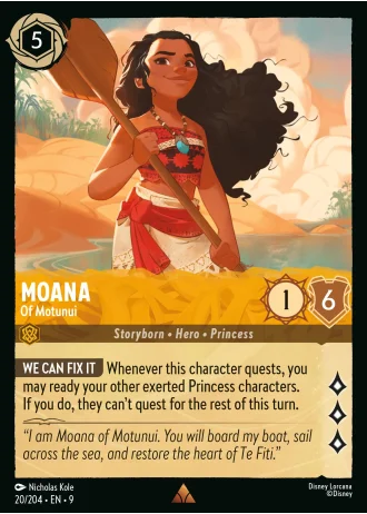 Moana - Of Motunui #20/204 — Fabled
