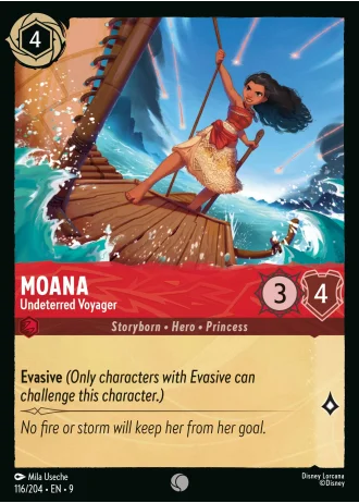 Moana - Undeterred Voyager #116/204 — Fabled