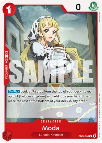 Moda (EB04-006) — Adventure on Kami's Island (OP15-EB04)
