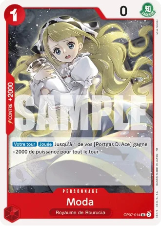 Moda (OP07-014) (Pirate Foil) — ONE PIECE CARD THE BEST vol.2 (PRB02)