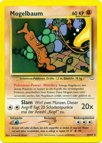 Mogelbaum (1. Edition) #26/64 — Neo Revelation (1. Edition)