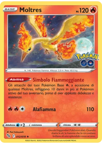 Moltres #012 — Pokémon GO