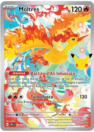 Moltres #130/128 — 30° Anniversario