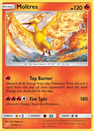 Moltres #19/181 — Team Up