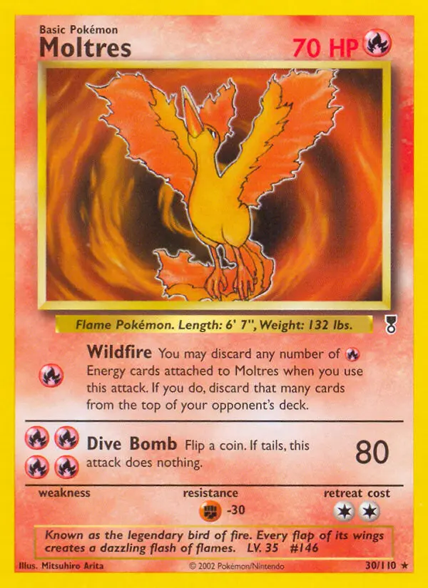 Moltres #30 — Legendary Collection