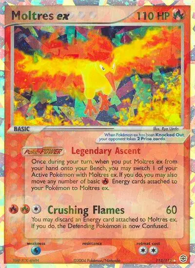 Moltres ex #115 — EX RossoFuoco e VerdeFoglia