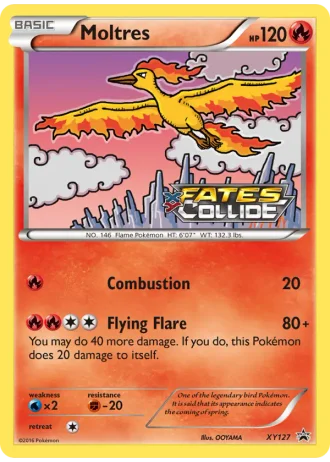 Moltres XY127 — XY Promos