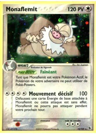 Monaflemit #12/109 — EX Rubis & Saphir