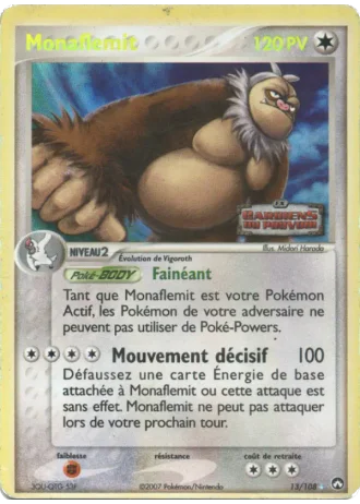 Monaflemit #13/108 — EX Gardiens du Pouvoir
