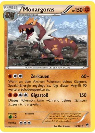 Monargoras #62 — Fliegende Fäuste