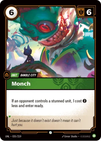 Monch #035/219 — Unleashed