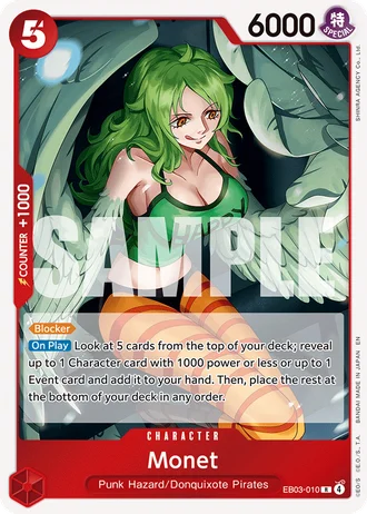 Monet (EB03-010) — ONE PIECE Heroines Edition (EB03)