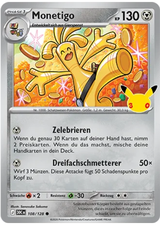 Monetigo #108/128 — 30 Jahre
