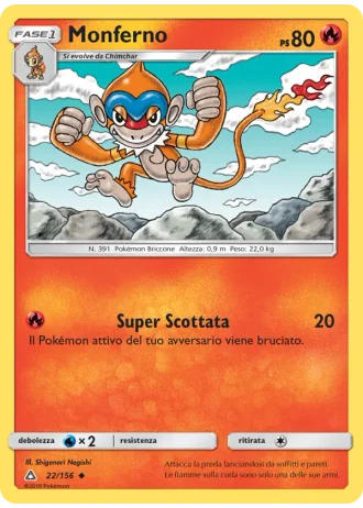 Monferno #22/156 — Ultraprisma