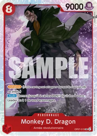 Monkey D. Dragon (OP07-015) (Reprint) — ONE PIECE CARD THE BEST vol.2 (PRB02)