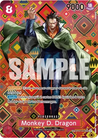 Monkey D. Dragon (OP07-015) (Special Rare) — Les Nouveaux Empereurs (OP09)