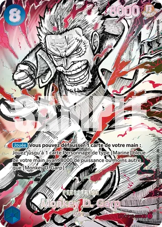 Monkey D. Garp (OP12-056) (Alternative Art 2) — Les Guerriers les Plus Puissants au Monde (OP17)