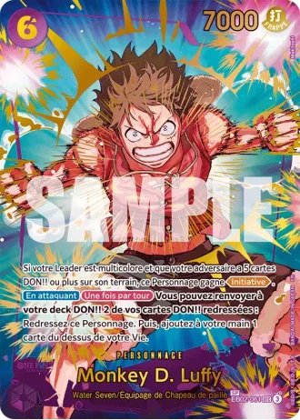 Monkey D. Luffy (EB02-061) (Special Rare) — ONE PIECE CARD THE BEST vol.2 (PRB02)