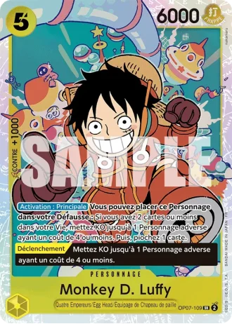 Monkey D. Luffy (OP07-109) (Reprint) — ONE PIECE CARD THE BEST vol.2 (PRB02)