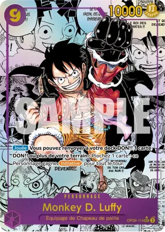 Monkey D. Luffy (OP09-119) (Wanted Poster) — Les Nouveaux Empereurs (OP09)