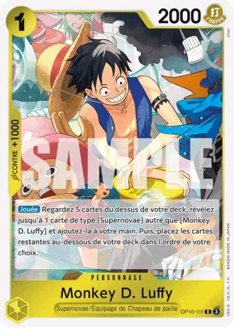 Monkey D. Luffy (OP10-111) — Sang Royal (OP10)