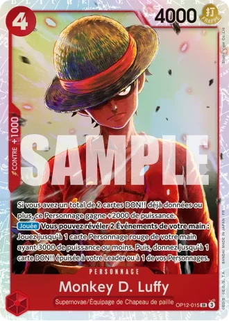Monkey D. Luffy (OP12-015) — l'Héritage du Maître (OP12)