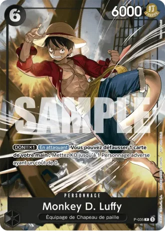 Monkey D. Luffy (P-035) — PROMO
