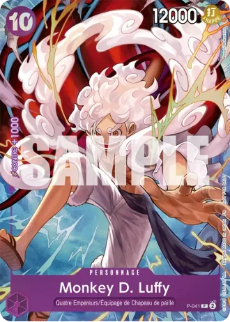 Monkey D. Luffy (P-041) — PROMO