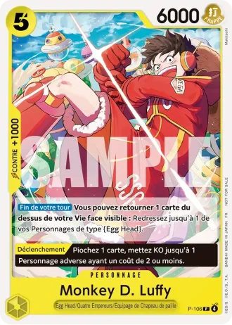 Monkey D. Luffy (P-106) — PROMO
