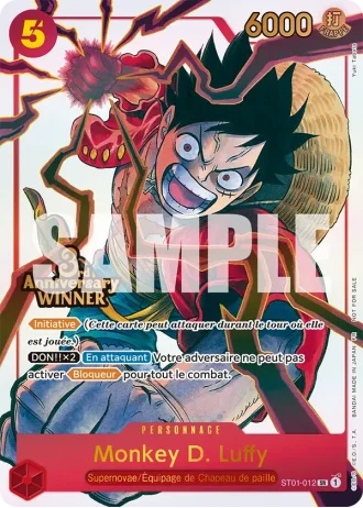 Monkey D. Luffy (ST01-012) (Alternative Art) — PROMO