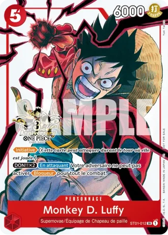 Monkey D. Luffy (ST01-012) (Alternative Art) — PROMO