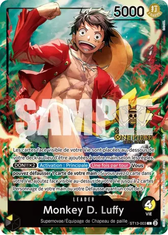 Monkey D. Luffy (ST13-003) (Alternative Art) — PROMO