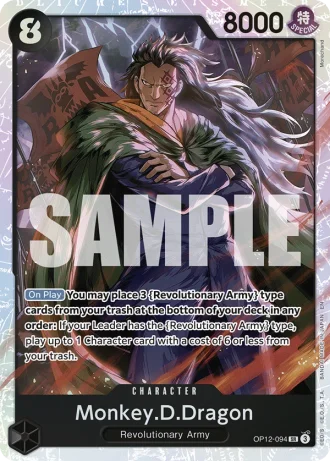 Monkey.D.Dragon (OP12-094) — Legacy of the Master (OP12)