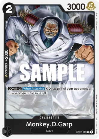 Monkey.D.Garp (OP02-115) — Paramount War (OP02)