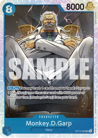 Monkey.D.Garp (OP12-056) — Legacy of the Master (OP12)